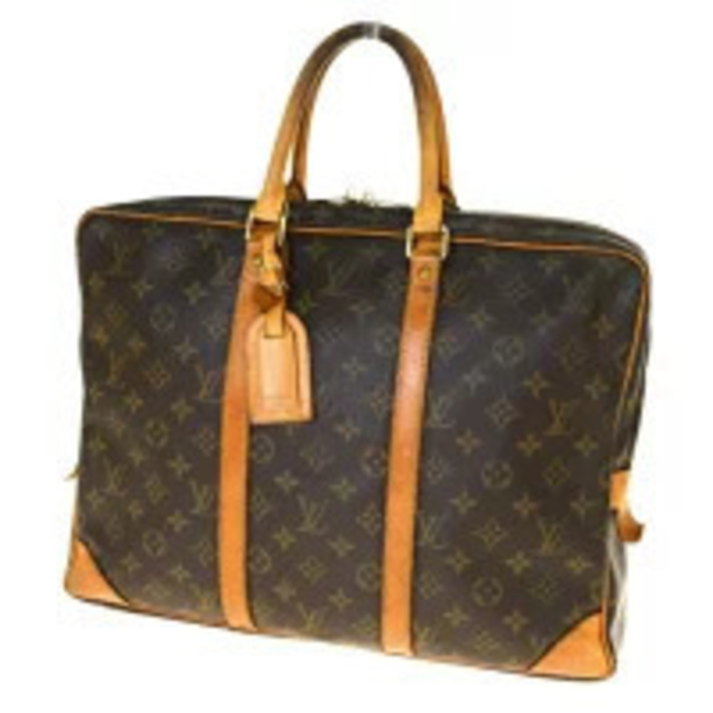 Louis Vuitton Porte Documents Voyage Briefcase Handbag Monogram Leather